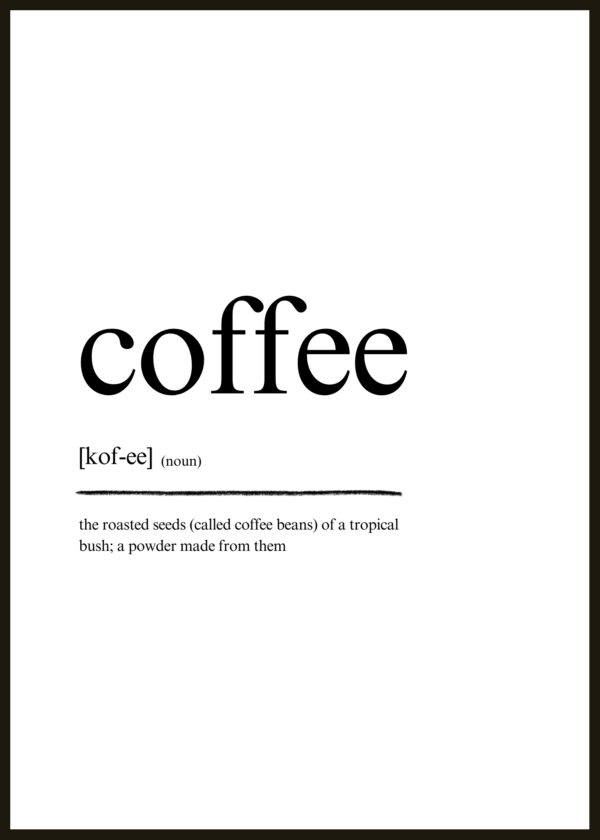 Coffee Dictionary