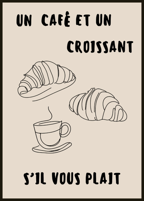 Coffee and Croissant